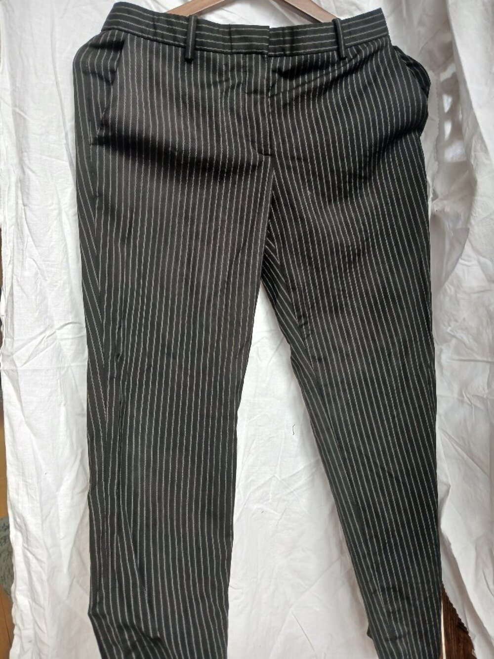 Theory striped slacks in size 2